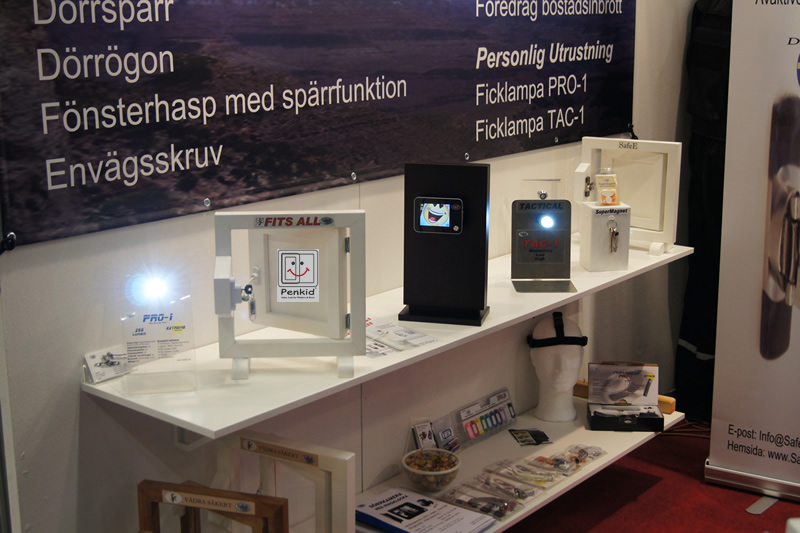Penkid is presented by our Distributor in Sweden at  Skydd Security-Fire & Rescue Expo 2012