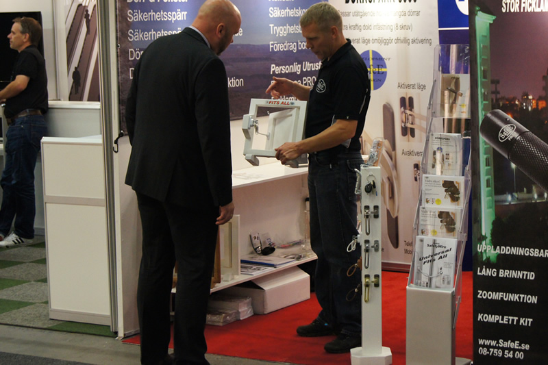 Penkid is presented by our Distributor in Sweden at  Skydd Security-Fire & Rescue Expo 2012